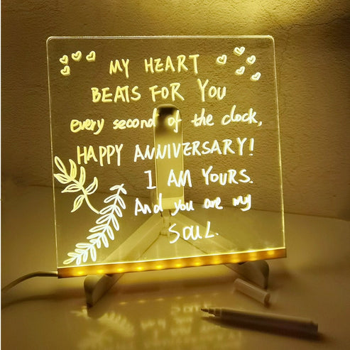 🎅Christmas hot Products 🎨LED Note Board without pens