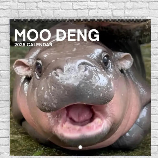 Moo Deng Calendar | 2025 Calendar