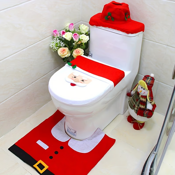 Santa Toilet Cover