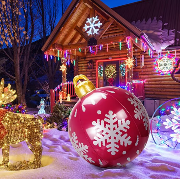 Early Christmas Sale 50%OFF-Outdoor Christmas PVC inflatable Decorated Ball