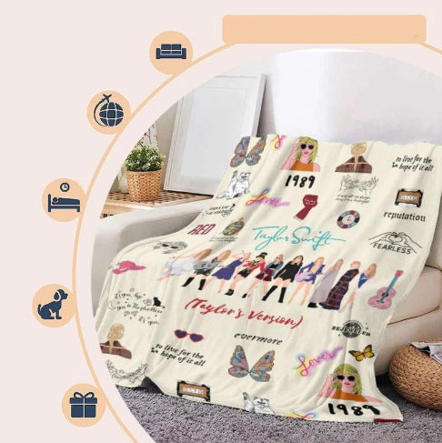 Nap Blanket for Home Office Travel