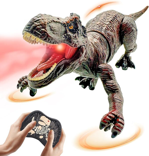 Remote control dinosaur toy