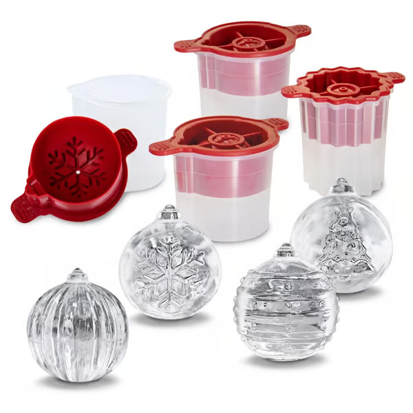 Christmas Decorative Ice Molds, Set Of 4