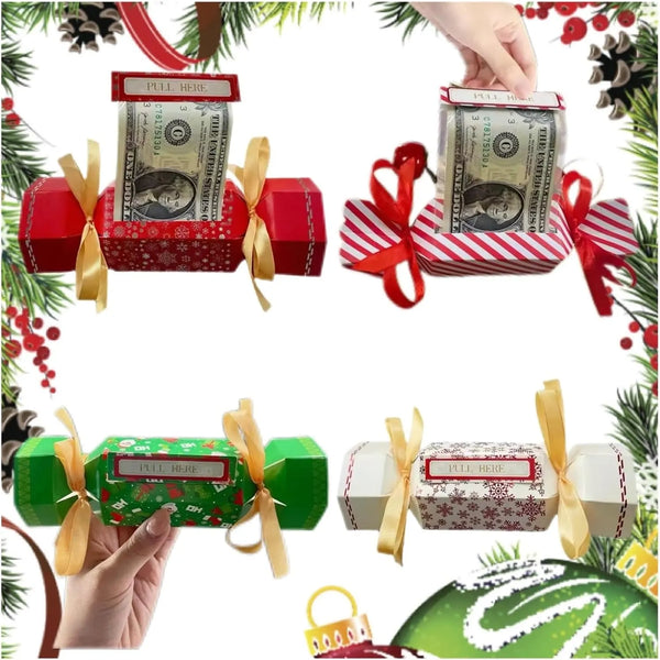 💵Surprise Money Pull Pouch- Christmas Style🎄