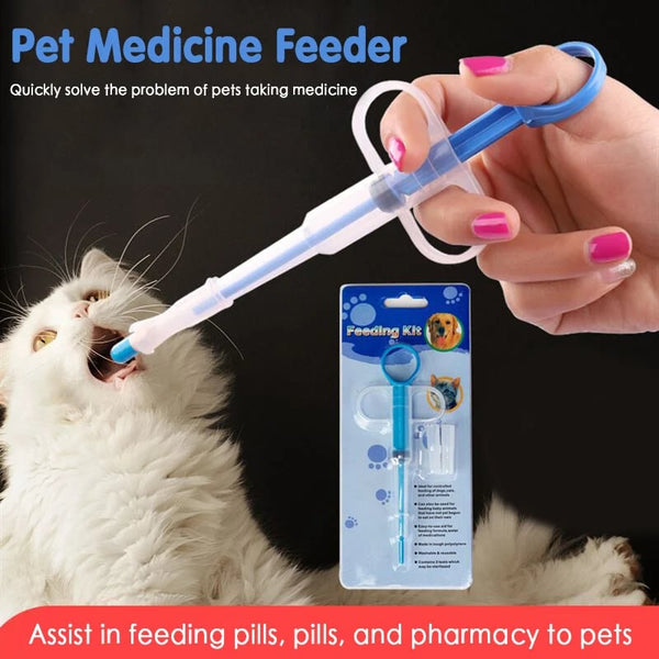 Pet medicine feeder