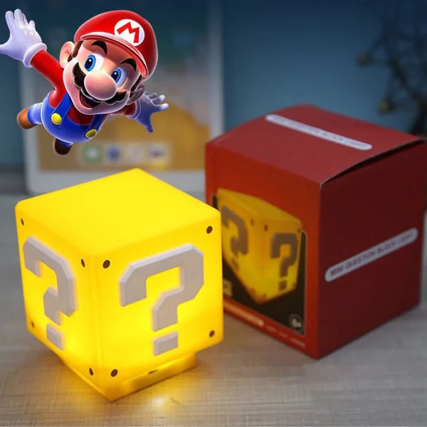 Super Mario Bros. Toy Illusion Night Light Children's Controllable Sound